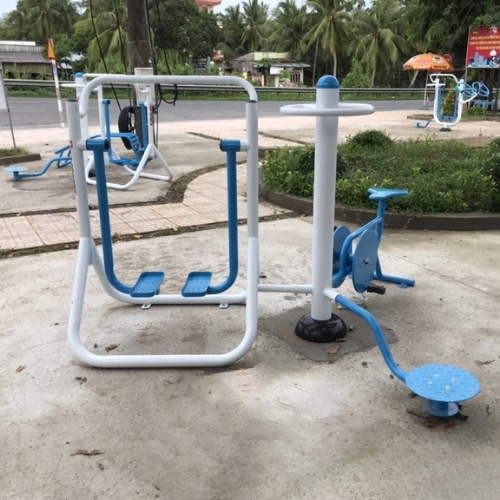 Cách bố trí khu vui chơi, thể thao ngoài trời trong khu dân cư