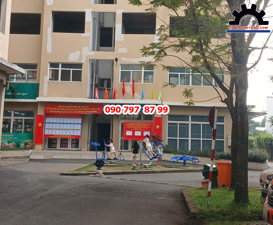 Công trình tại Chung cư Đất Xanh - Ngã 4 Bình Phước