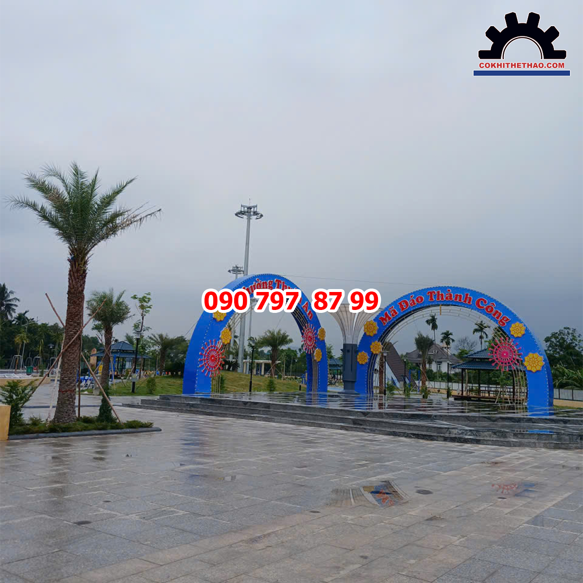 Công trình tại Công viên Cầu Ngang - Thuận An - Tp.HCM