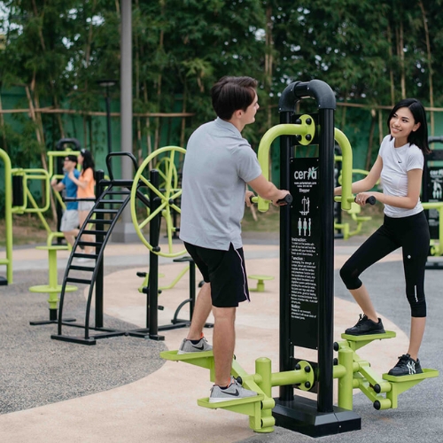 Không gian thể thao ngoài trời trong xu hướng sống xanh và sống khỏe