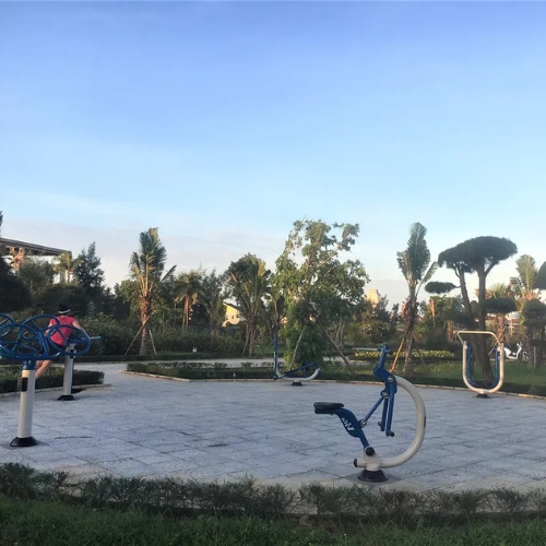 Kinh nghiệm lựa chọn vị trí đặt khu vận động có nhiều cây xanh