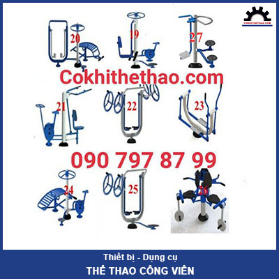 Nhóm thiết bị công viên 03