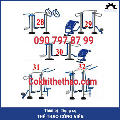 Nhóm thiết bị công viên 04