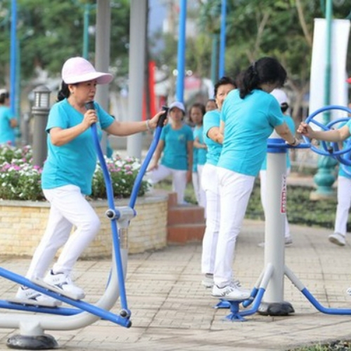 Tại sao máy đi bộ ngoài trời phù hợp với người lớn tuổi?