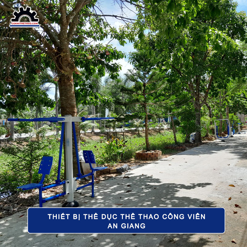 Thiết bị thể dục thể thao công viên An Giang