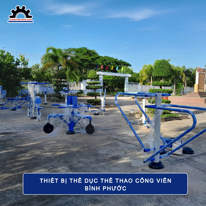 Thiết bị thể dục thể thao công viên Bình Phước