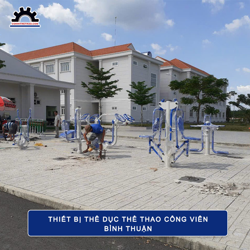 Thiết bị thể dục thể thao công viên Bình Thuận