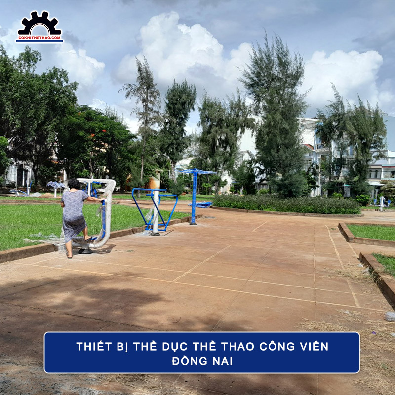 Thiết bị thể dục thể thao công viên Đồng Nai