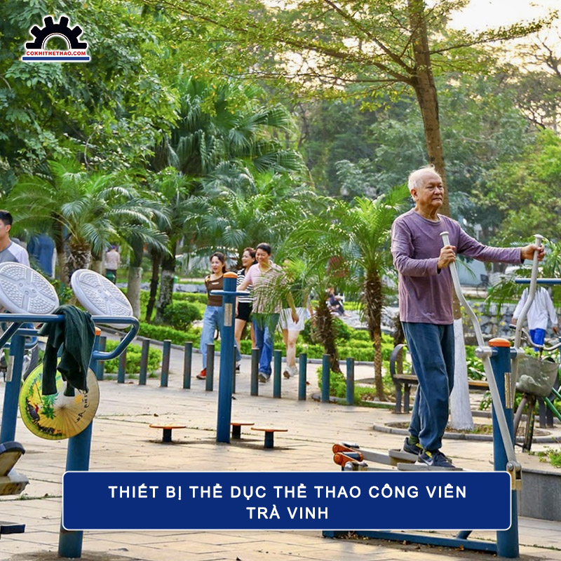 Thiết bị thể dục thể thao công viên Trà Vinh