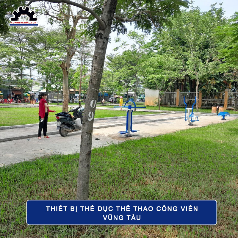 Thiết bị thể dục thể thao công viên Vũng Tàu