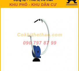 Xe đạp cố định vòng cung khu dân cư