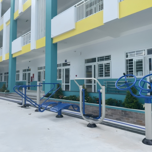 Xu hướng tích hợp khu vận động vào dự án trường học