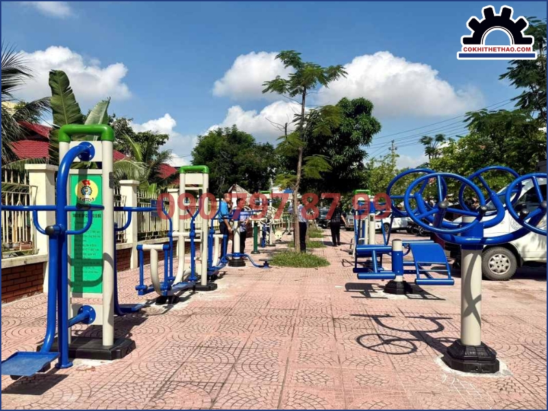 Bố trí khu thể thao ngoài trời trong công viên sao cho hiệu quả