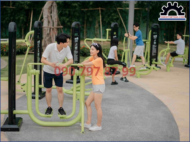 Gợi ý bố trí khu vui chơi - thể thao ngoài trời hiệu quả