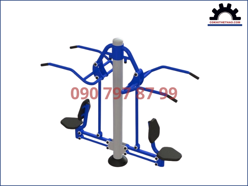 Hướng dẫn sử dụng máy kéo tay đôi công viên đúng kỹ thuật