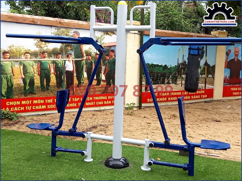 Kéo tay hoặc đạp chân phối hợp toàn thân