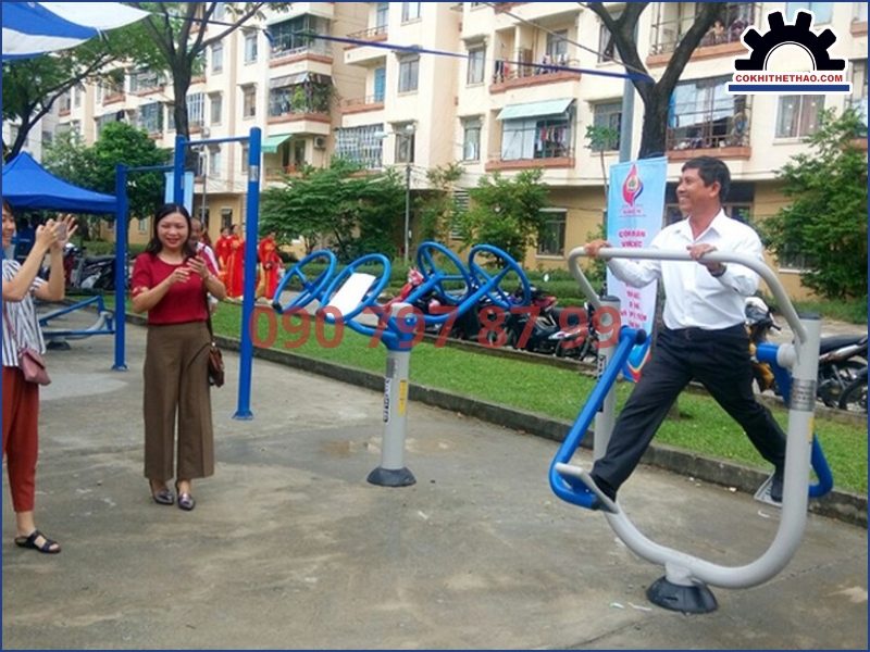 Lợi ích của khu tập luyện đa thế hệ đối với cư dân