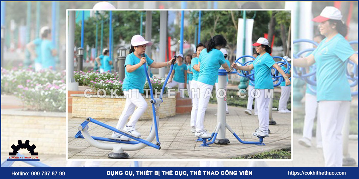 Lợi ích dụng cụ thể thao công viên
