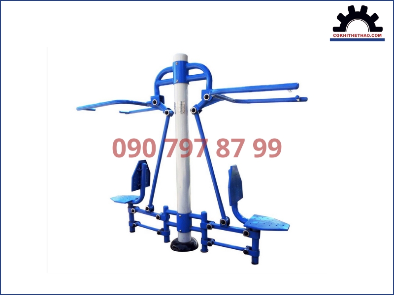 Lợi ích khi tập với máy kéo tay đôi công viên đối với vai - lưng