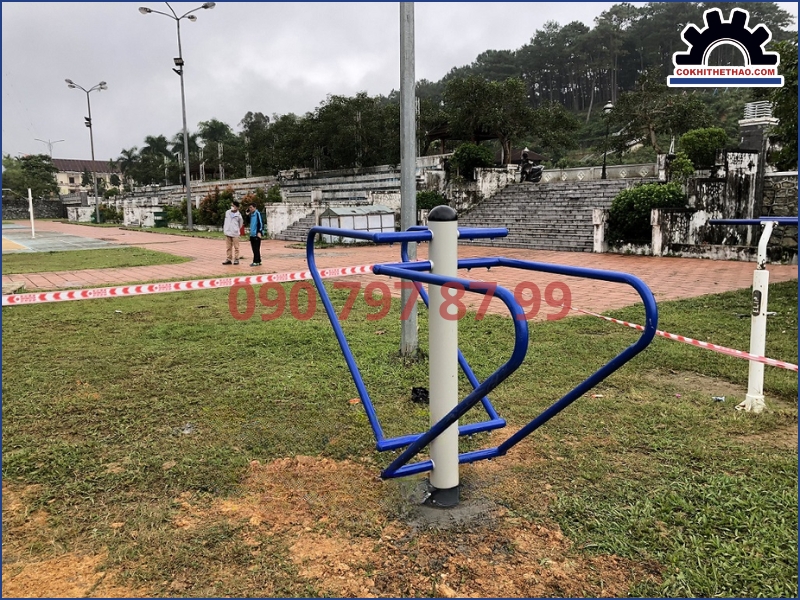 Lưu ý khi lựa chọn thiết bị thể thao lắp đặt trong công viên