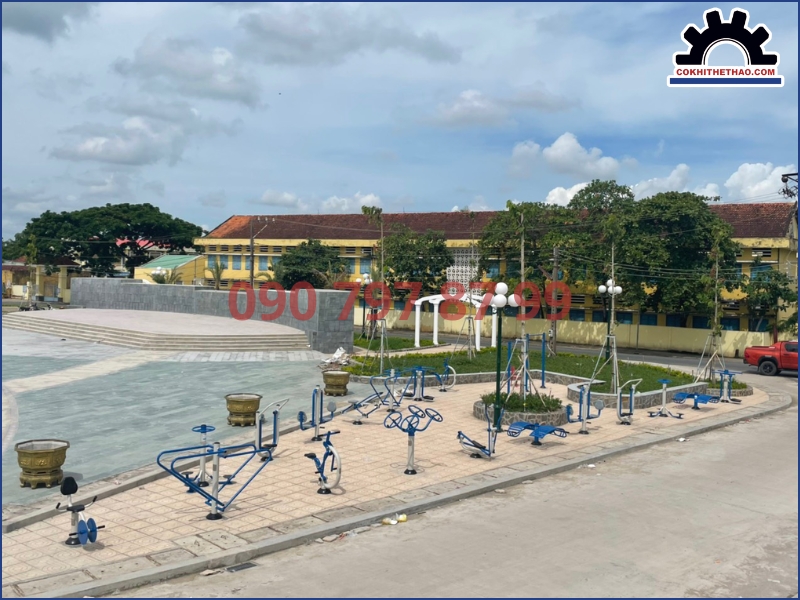 Thiết bị và hạ tầng trong công viên thể thao đa chức năng