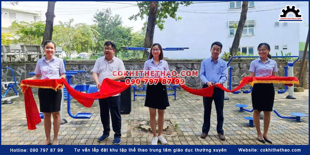 Tư vấn lắp đặt khu tập thể thao trung tâm giáo dục thường xuyên