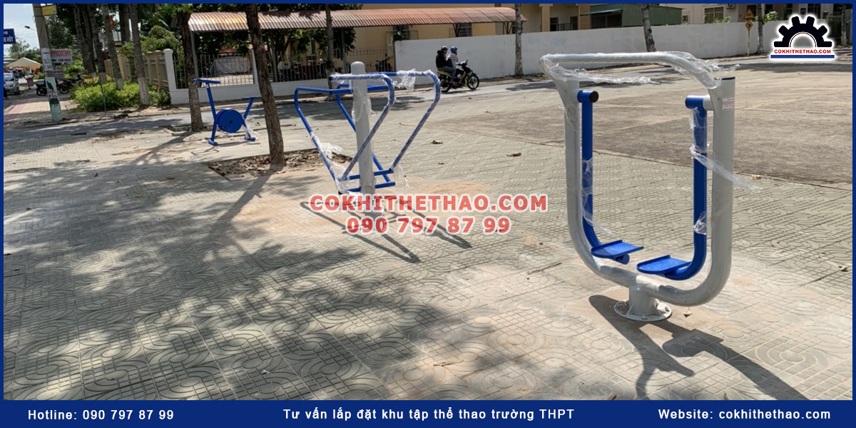 Tư vấn lắp đặt khu tập thể thao trường THPT