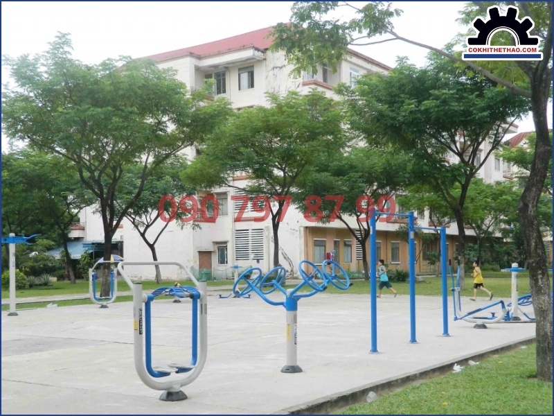 Ý nghĩa của cây xanh đối với không gian vận động