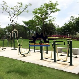 Giải pháp tăng khả năng sử dụng khu vận động vào buổi sáng và buổi tối